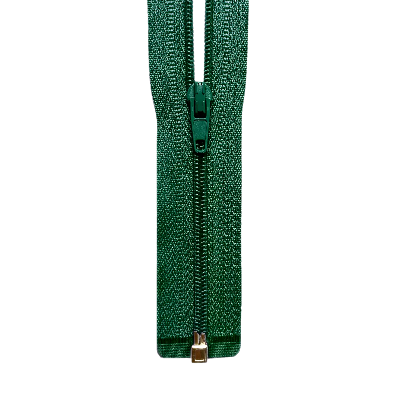 24" #3 Coil One-Way Separating Zipper - Green