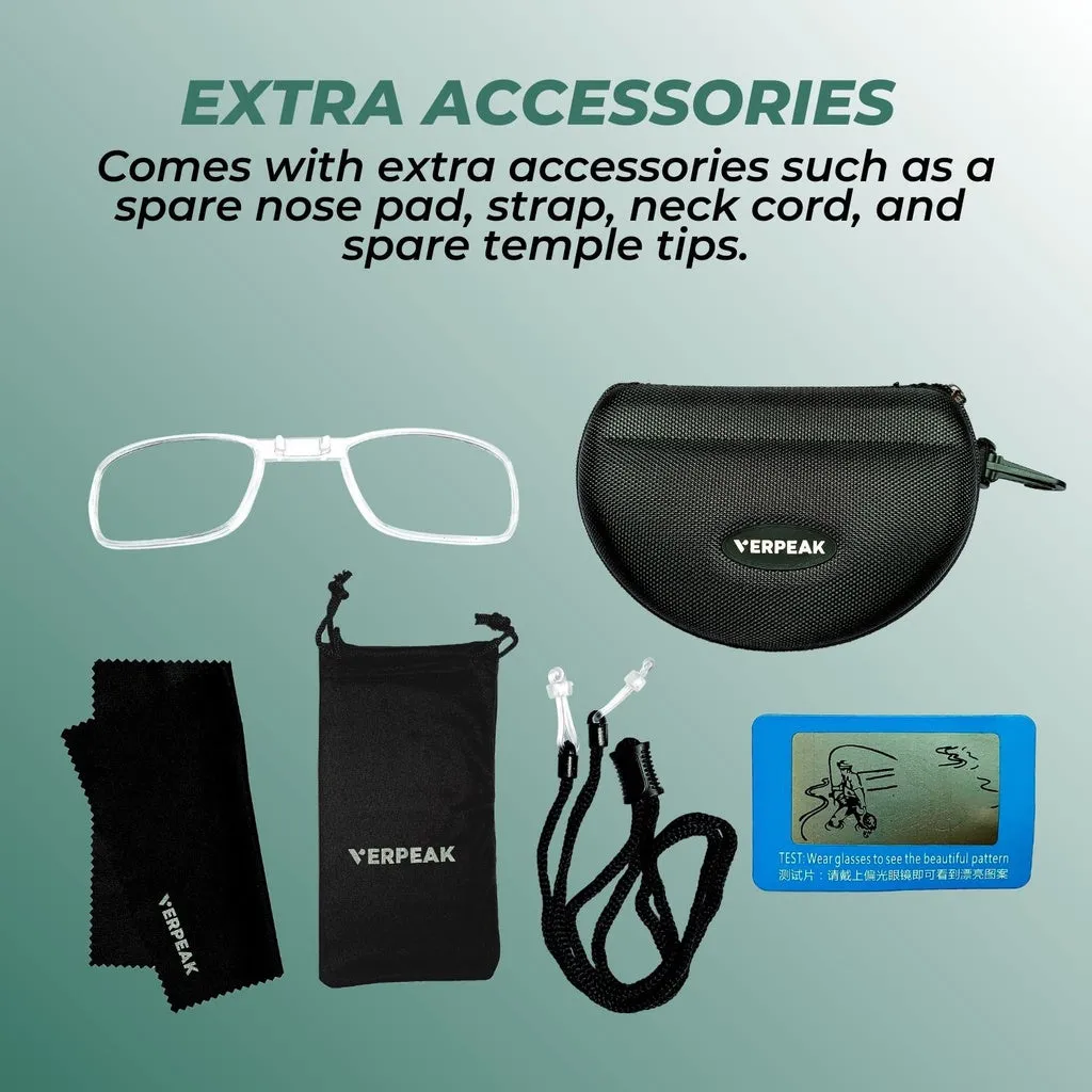 5 Lens UV400 Sport Sunglasses - Verpeak