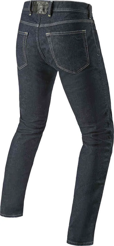 Alpinestars Copper V3 Denim Motorcycle Textile Pants, Navy