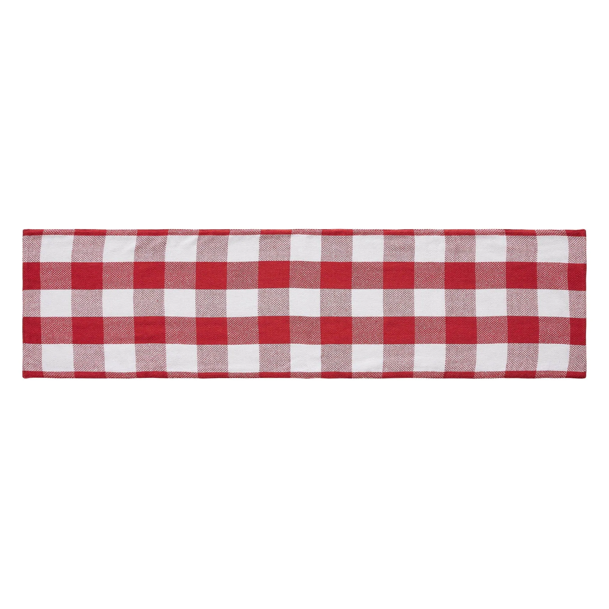 Annie Red Buffalo Check Runner 12x48"