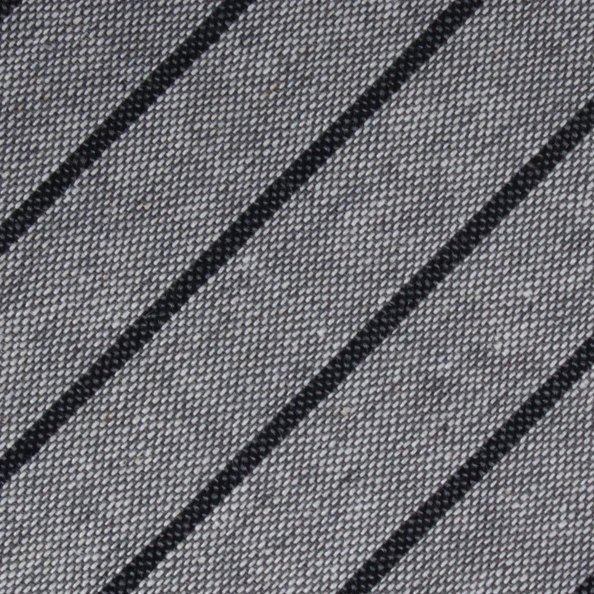 Ash Gray Pinstripe Bow Tie