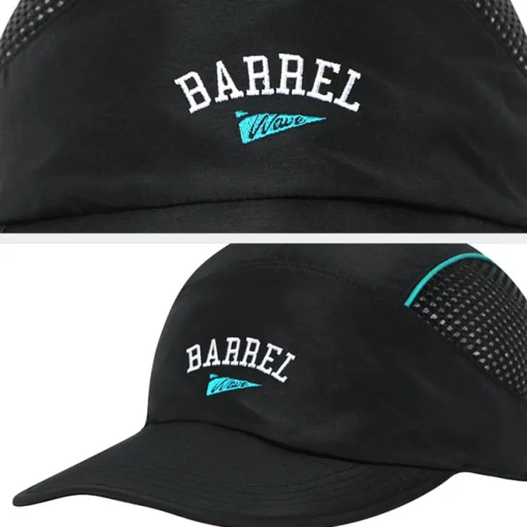 Barrel Holiday Camp Cap-BLACK