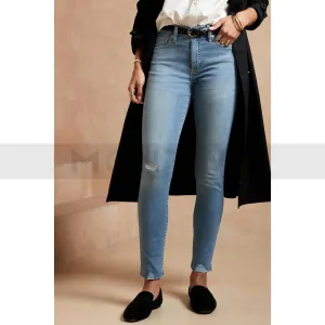 BR Mid Rise Skinny Ripped Jeans