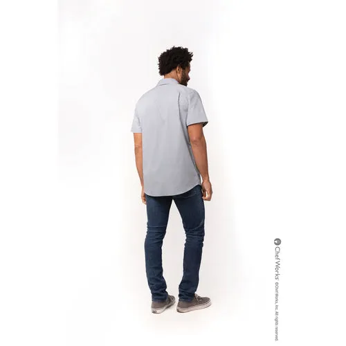Chef Works SHC09GRY4XL Cook's Shirt