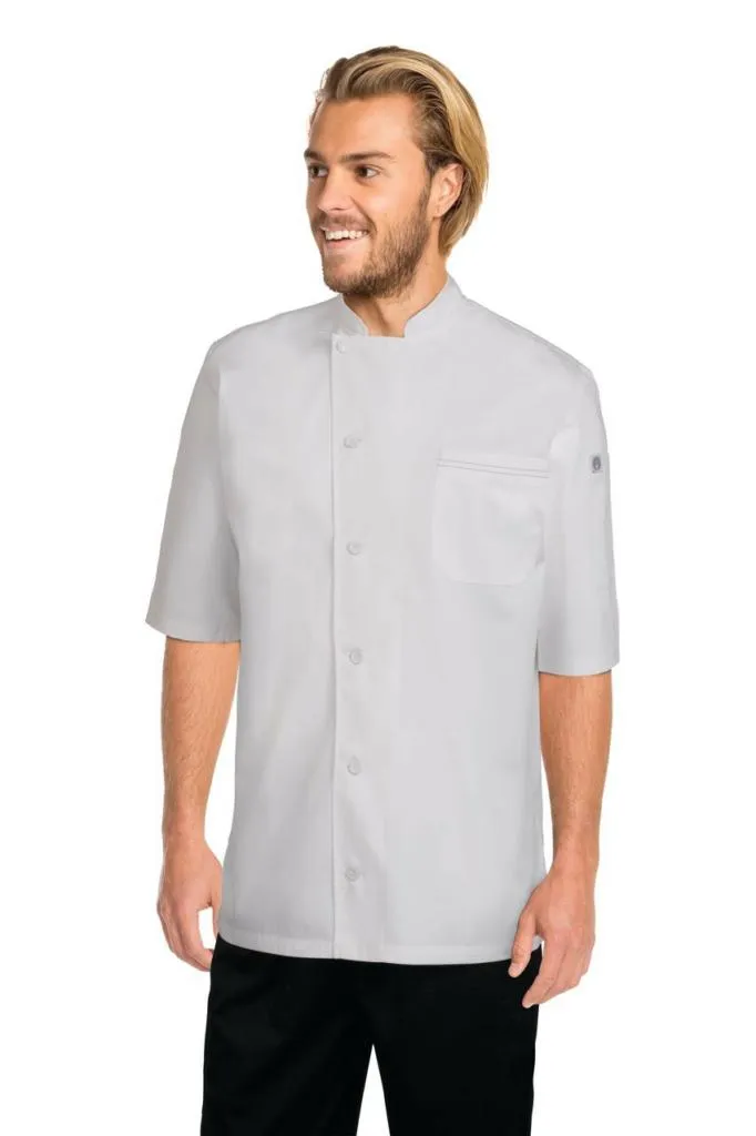 Chef Works V-Series Mens Grey Valais Chef Jacket