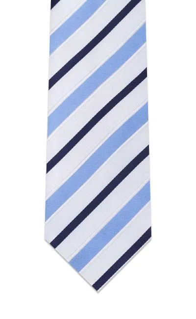 Classic Blue Striped Tie