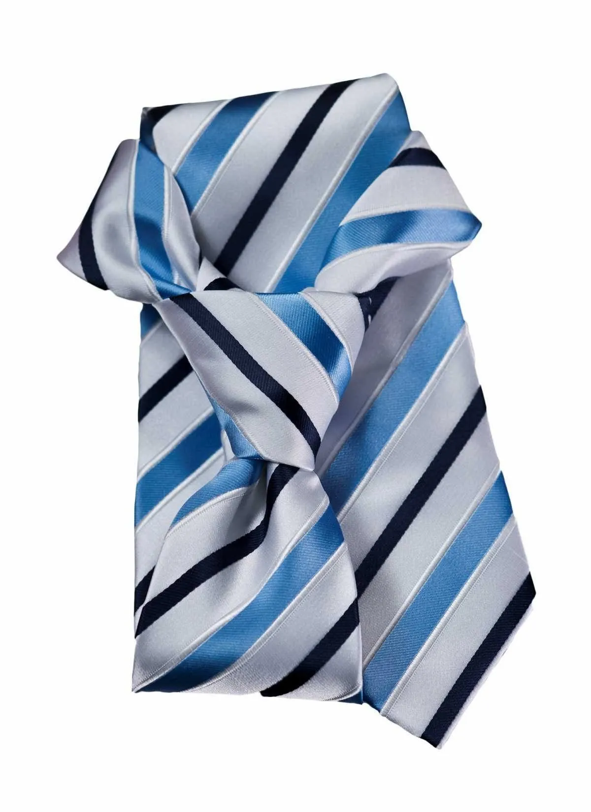 Classic Blue Striped Tie