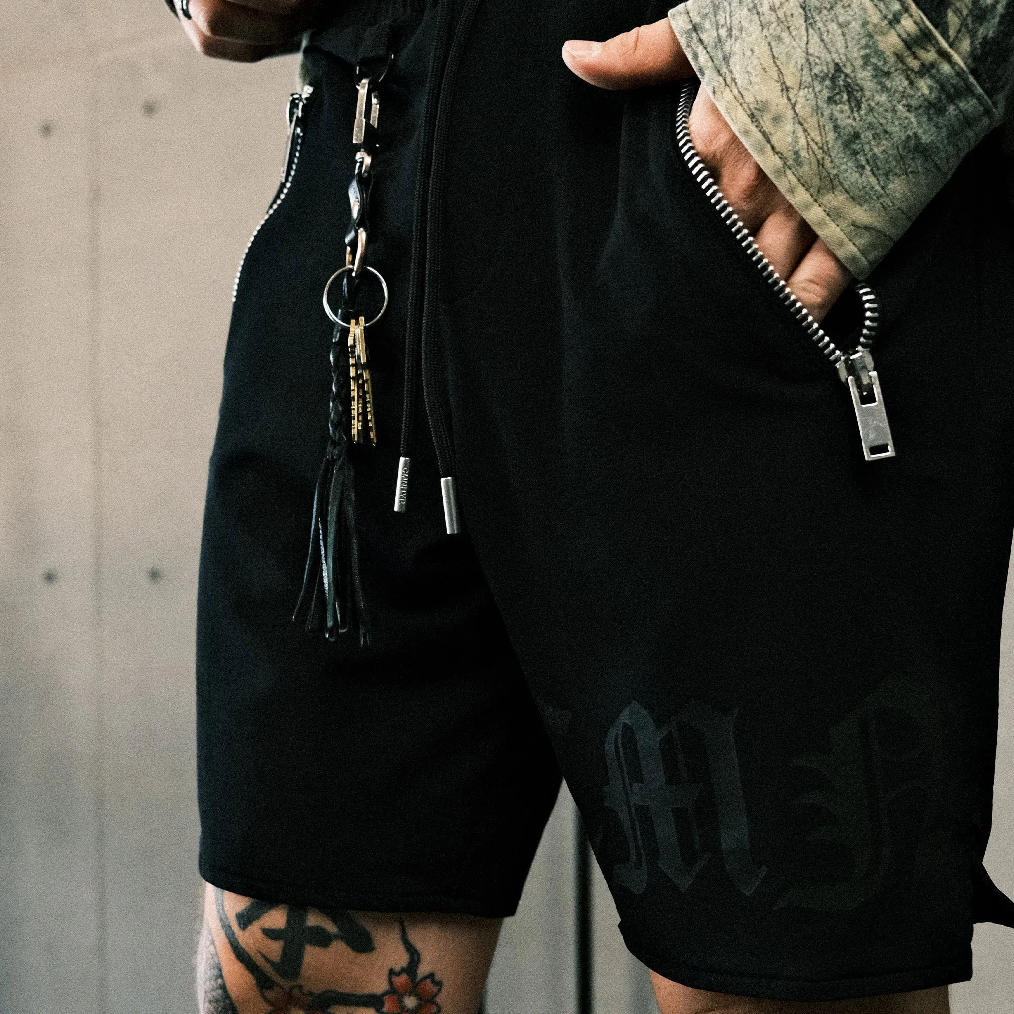 Common Hype Nylon Short Black