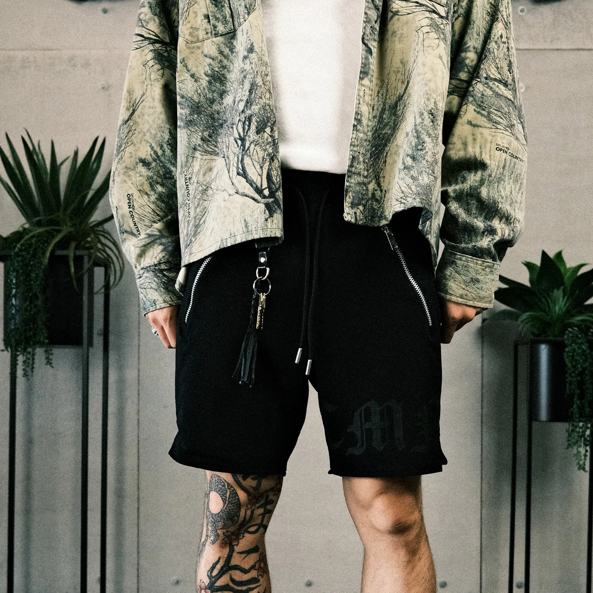 Common Hype Nylon Short Black