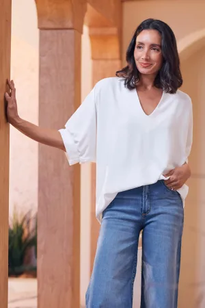 Delta Top White
