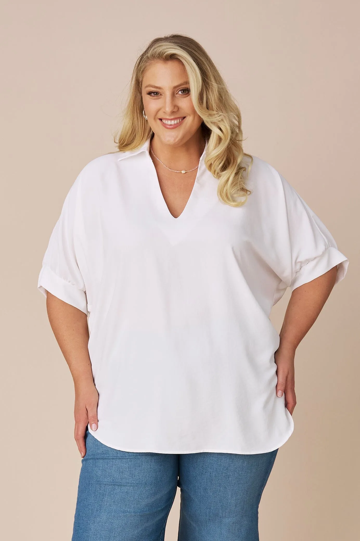 Delta Top White