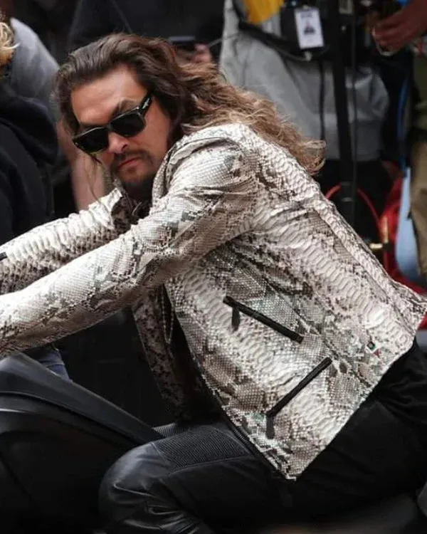 Fast X Jason Momoa Snake Print Jacket