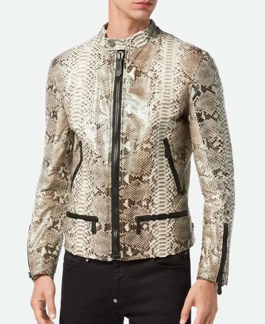 Fast X Jason Momoa Snake Print Jacket