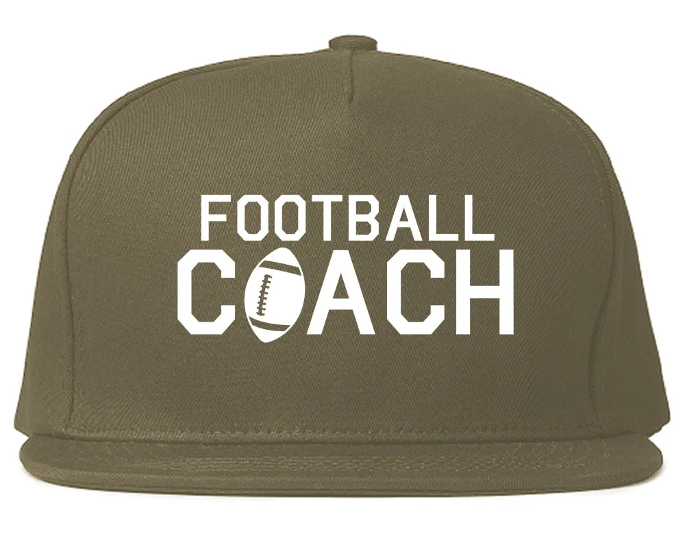 Football Coach Sports Mens Snapback Hat