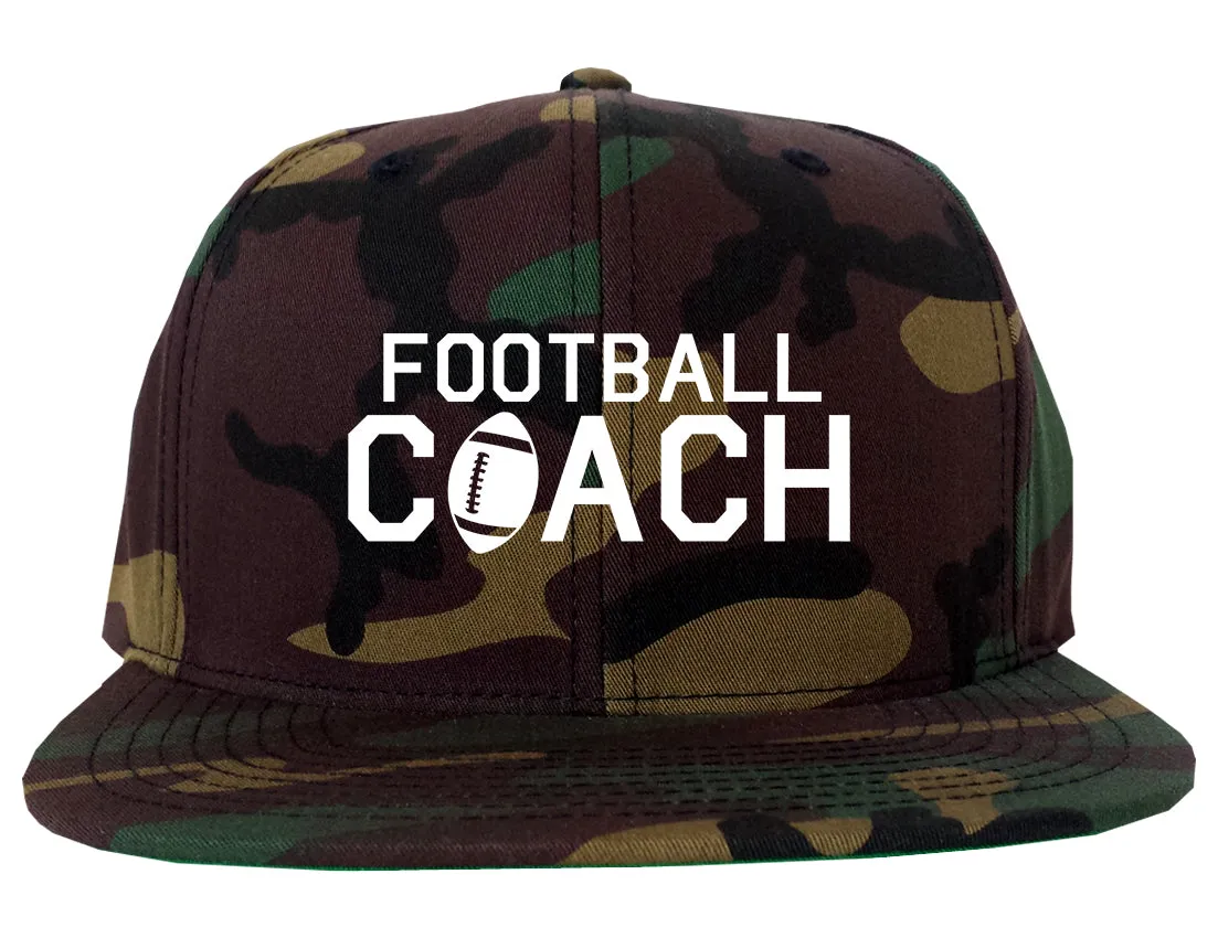 Football Coach Sports Mens Snapback Hat