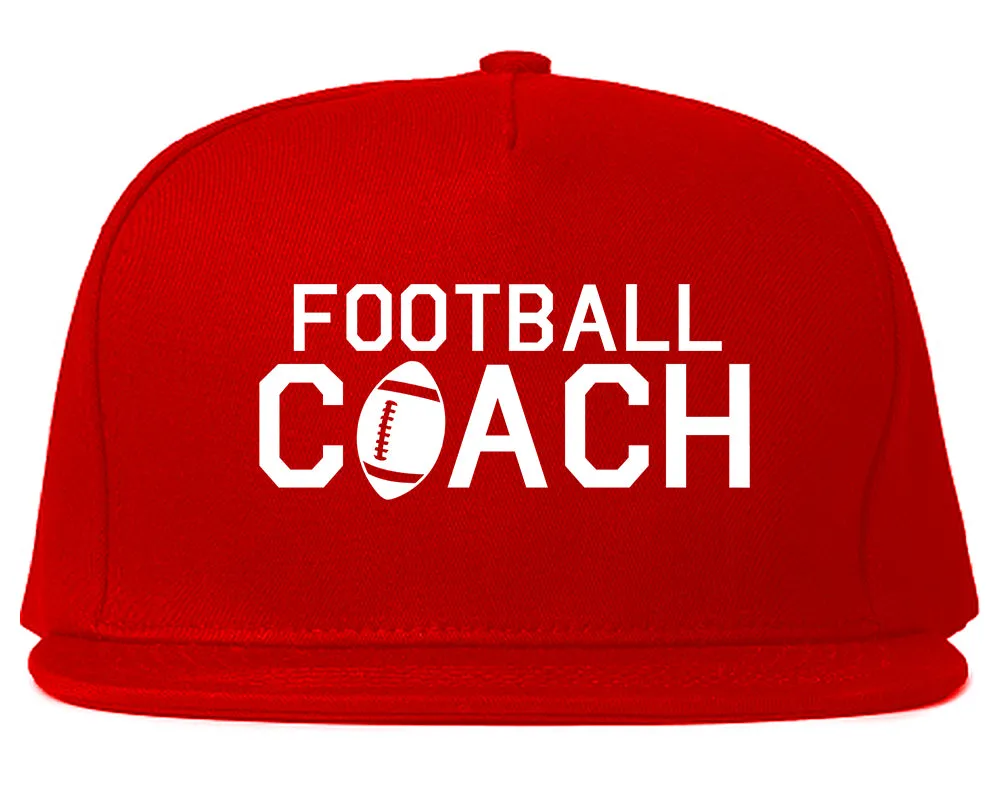 Football Coach Sports Mens Snapback Hat
