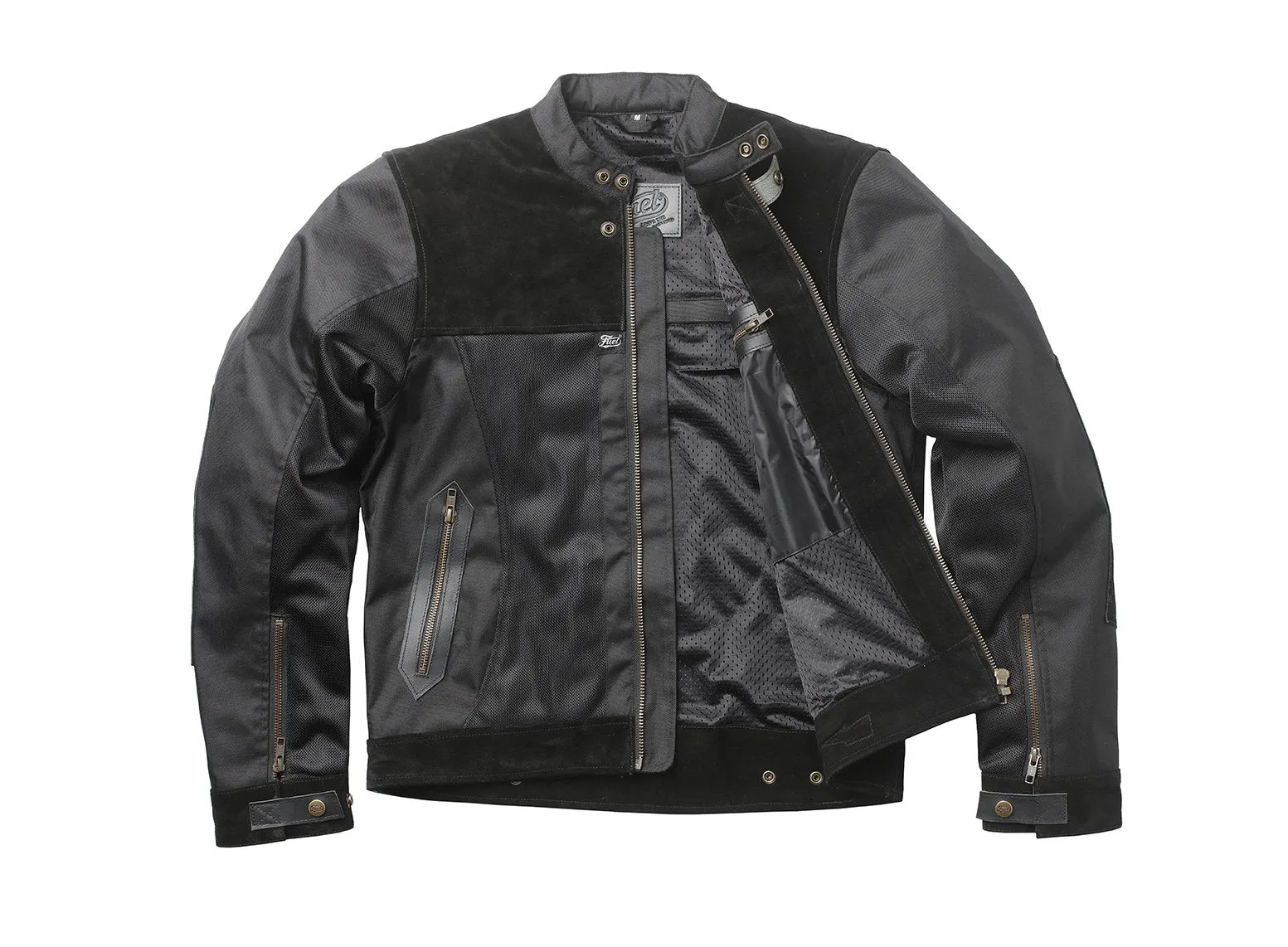 Fuel ARIZONA vented motorcycle jacket - Black