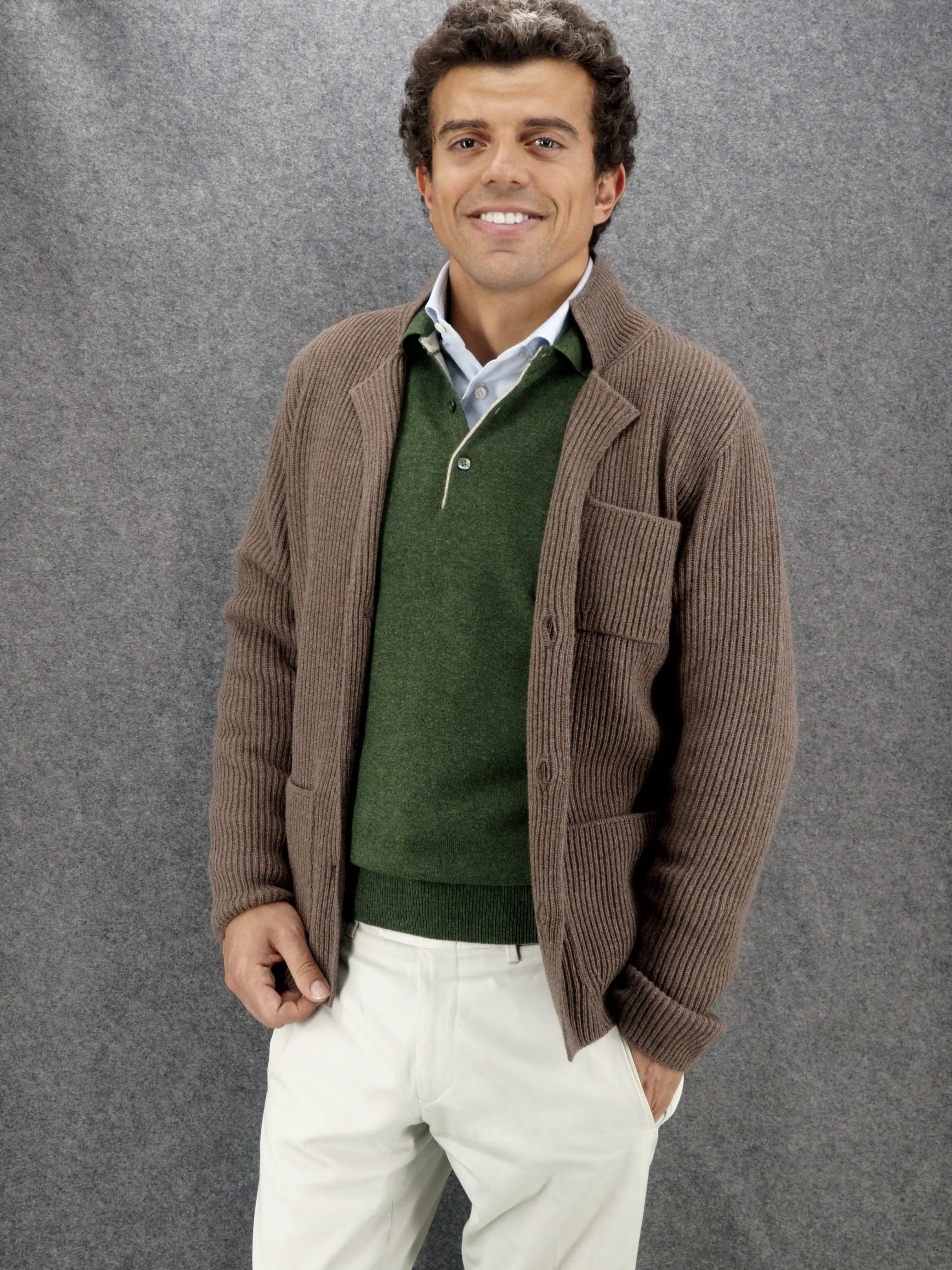Giacca Coste Wildebeest 100% Cashmere