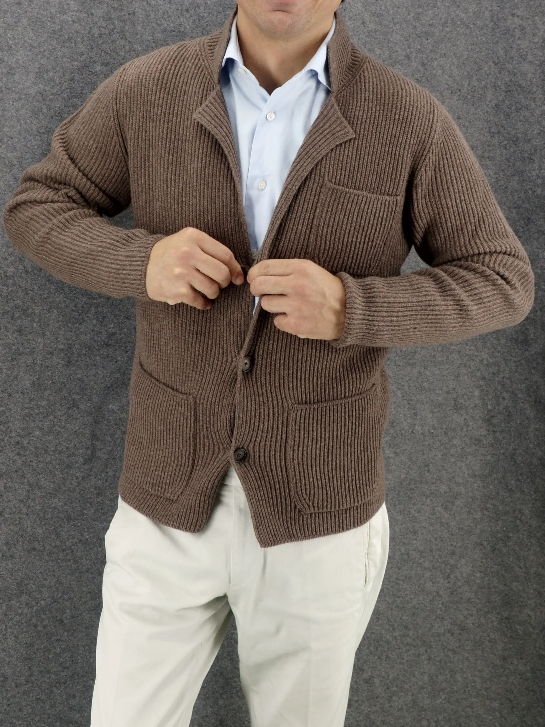 Giacca Coste Wildebeest 100% Cashmere