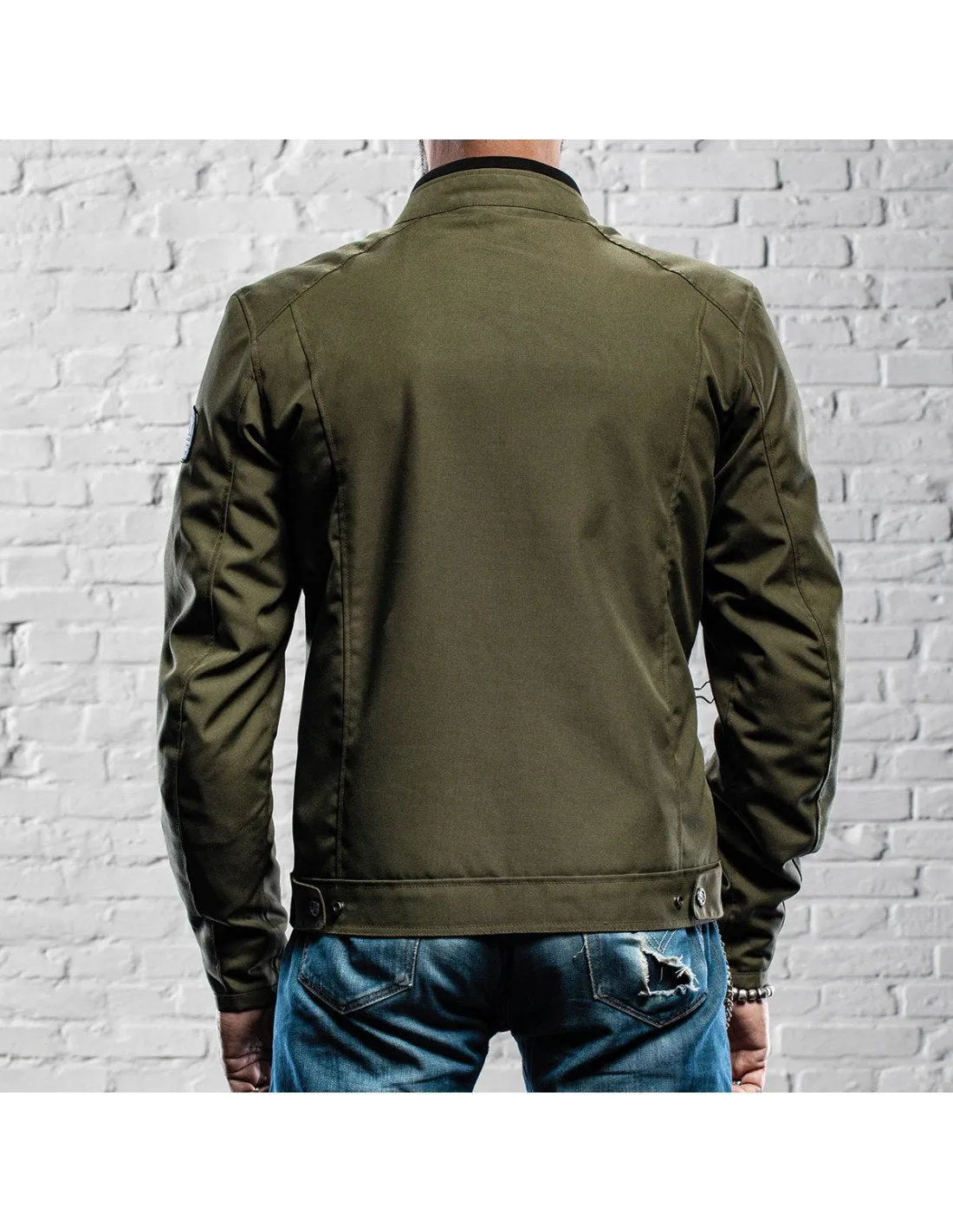 Holy Freedom - Ever Military Motorcycle Jacket - Military Green