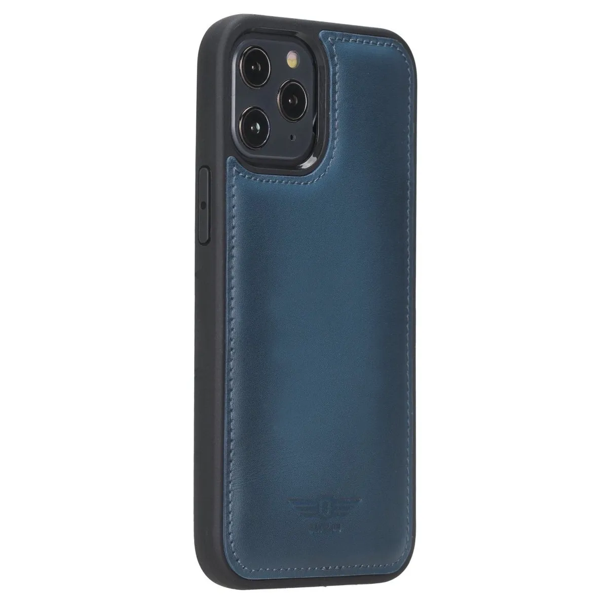 iPhone 12 Pro Max 6.7" Leather Snap-on Back Cover