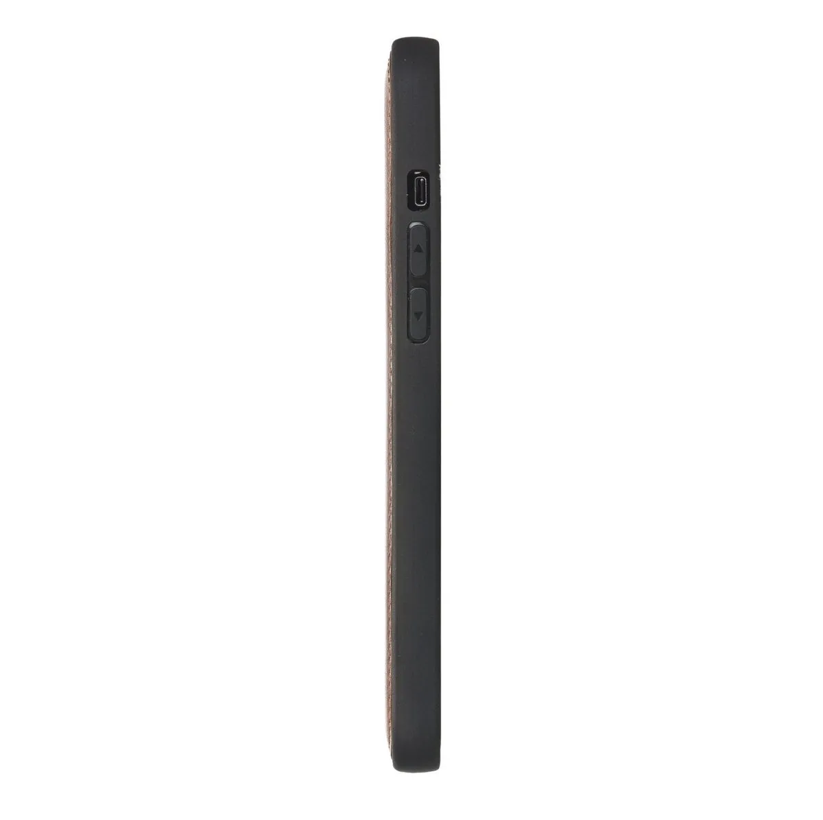 iPhone 12 Pro Max 6.7" Leather Snap-on Back Cover