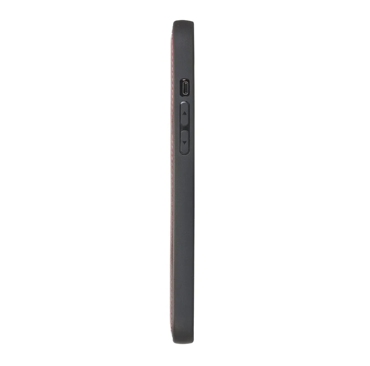 iPhone 12 Pro Max 6.7" Leather Snap-on Back Cover
