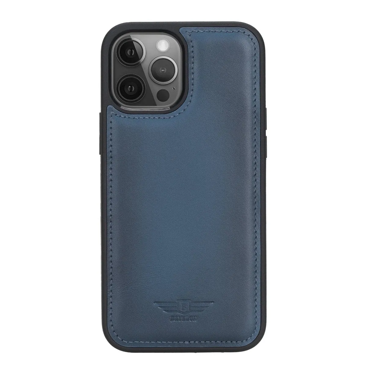 iPhone 12 Pro Max 6.7" Leather Snap-on Back Cover
