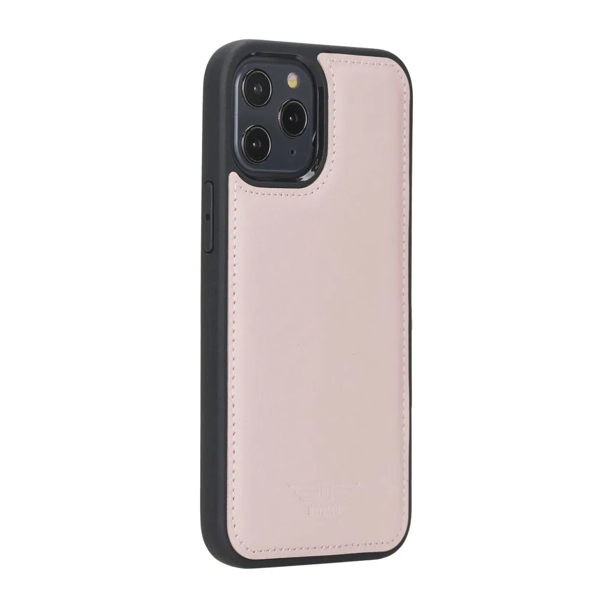 iPhone 12 Pro Max 6.7" Leather Snap-on Back Cover