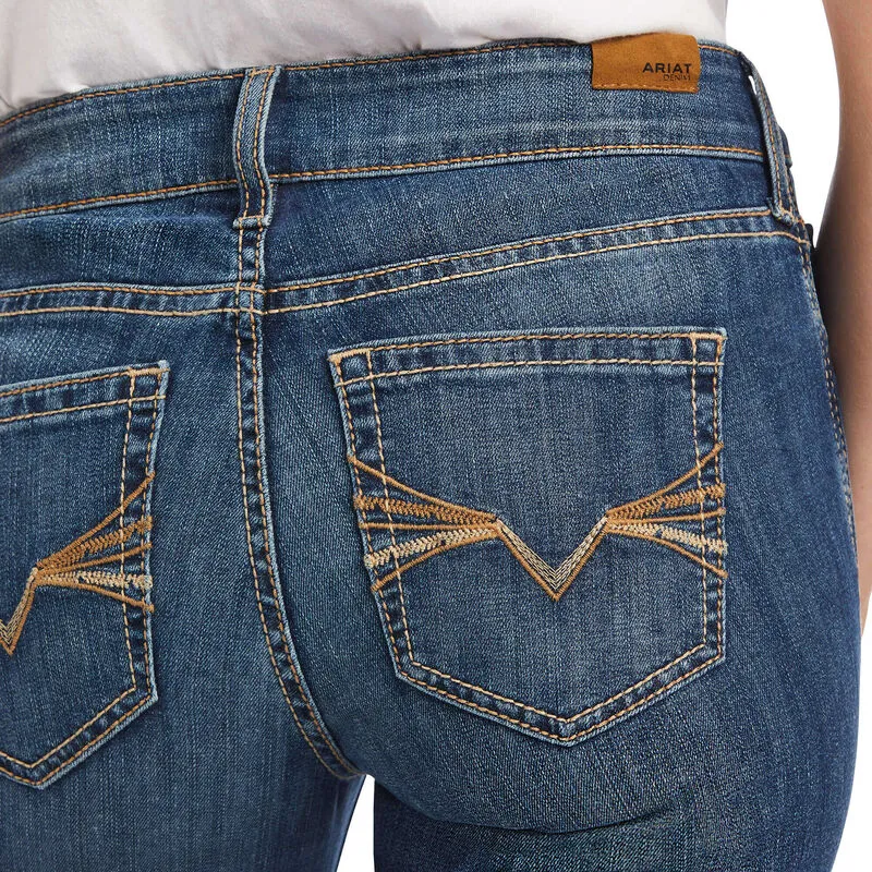 Ladies Ariat Trouser Perfect Rise Alana Wide Leg Jean - 10040805