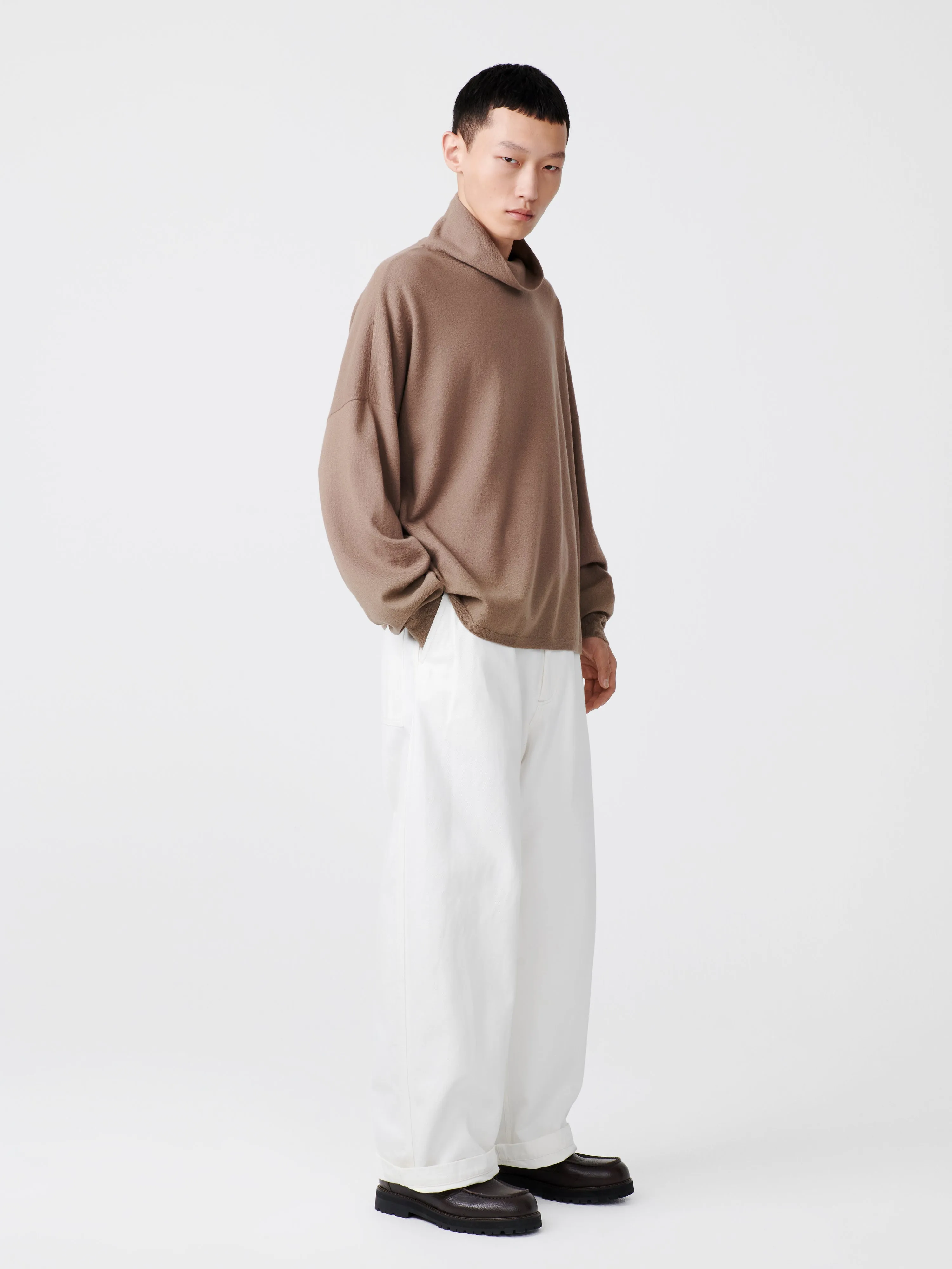 Now Denim Pant in White