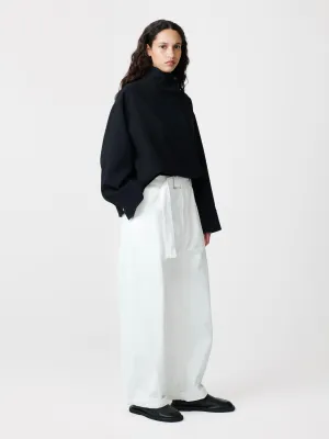 Now Denim Pant in White