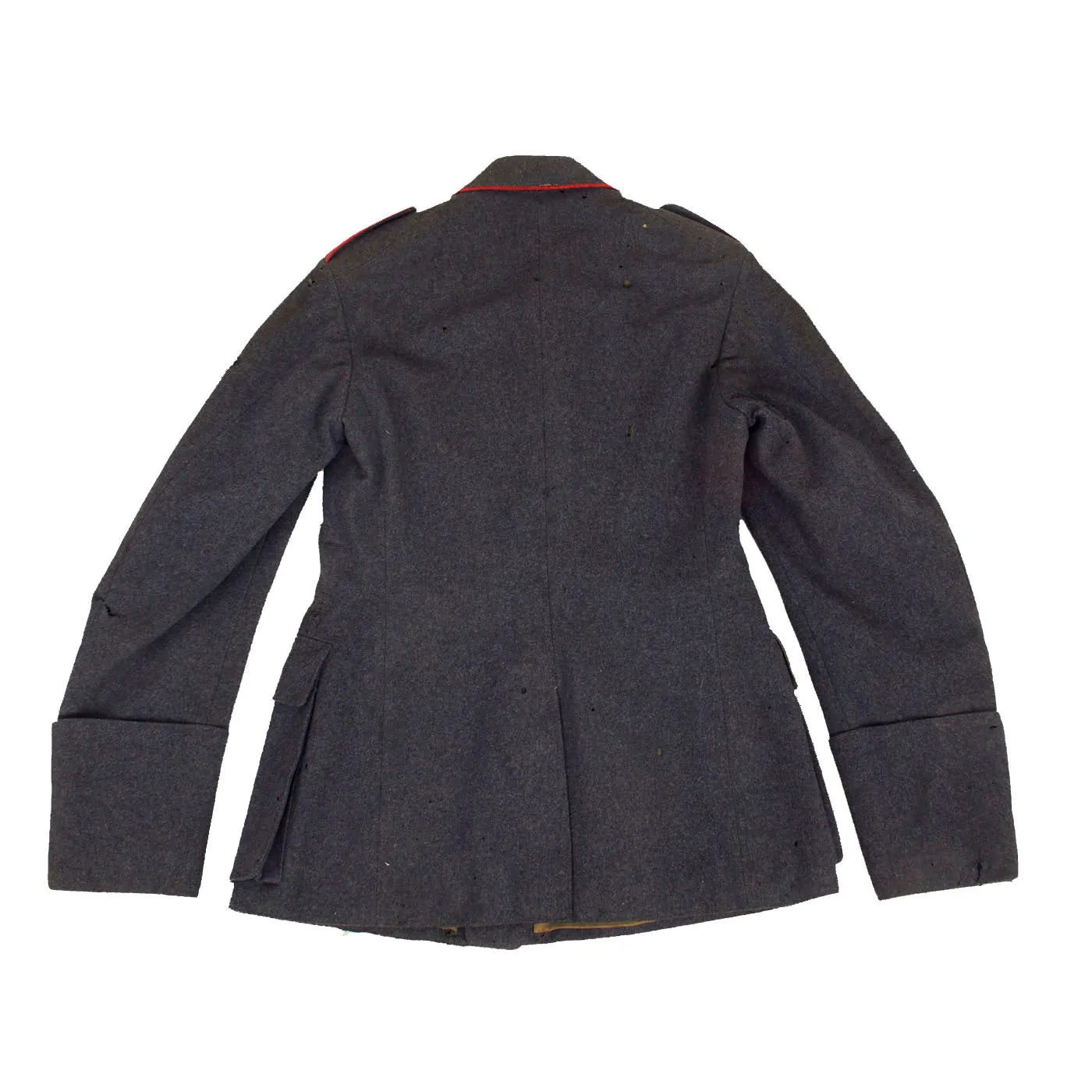 Original German WWII Named Luftwaffe 49th Flak Artillery Regiment Kanonier Enlisted Fliegerbluse Tunic - dated 1937