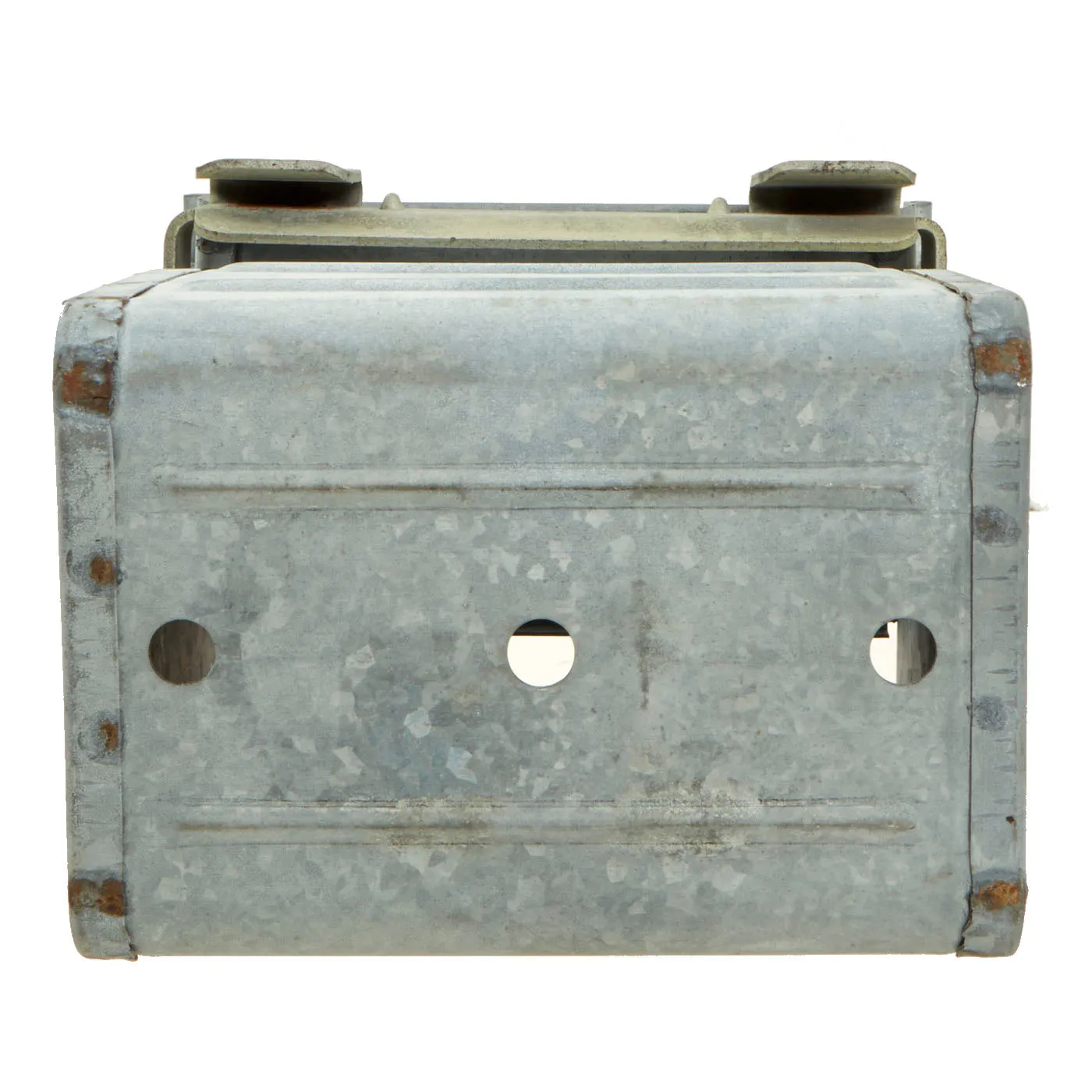 Original U.S. WWII B-17 B-24 Aircraft .50 Cal 30 Round Type O-1 Ammunition Box