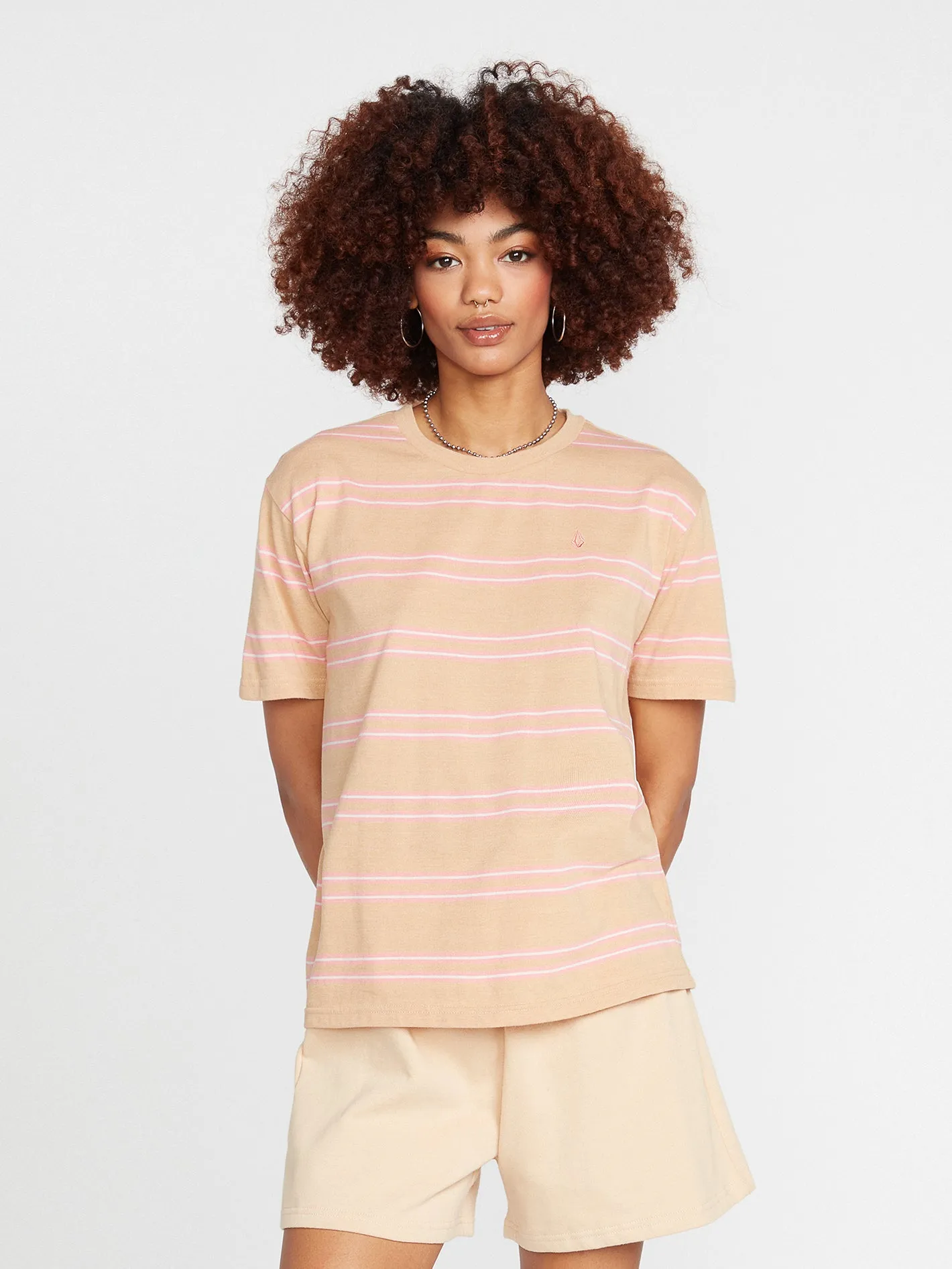Party Pack Short Sleeve Top - Hazelnut