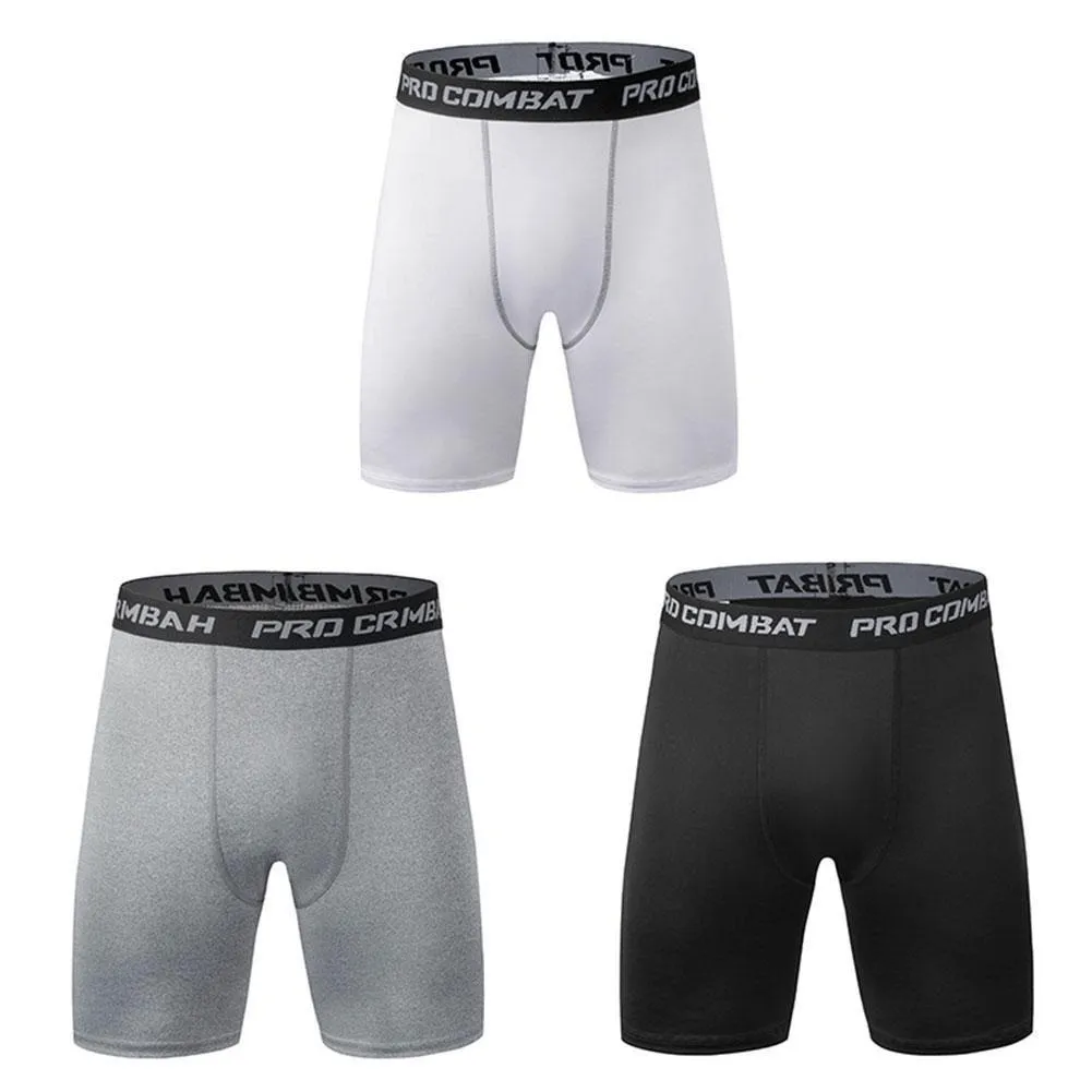 Quick-Drying Tight Elastic Compression Shorts - SF0372