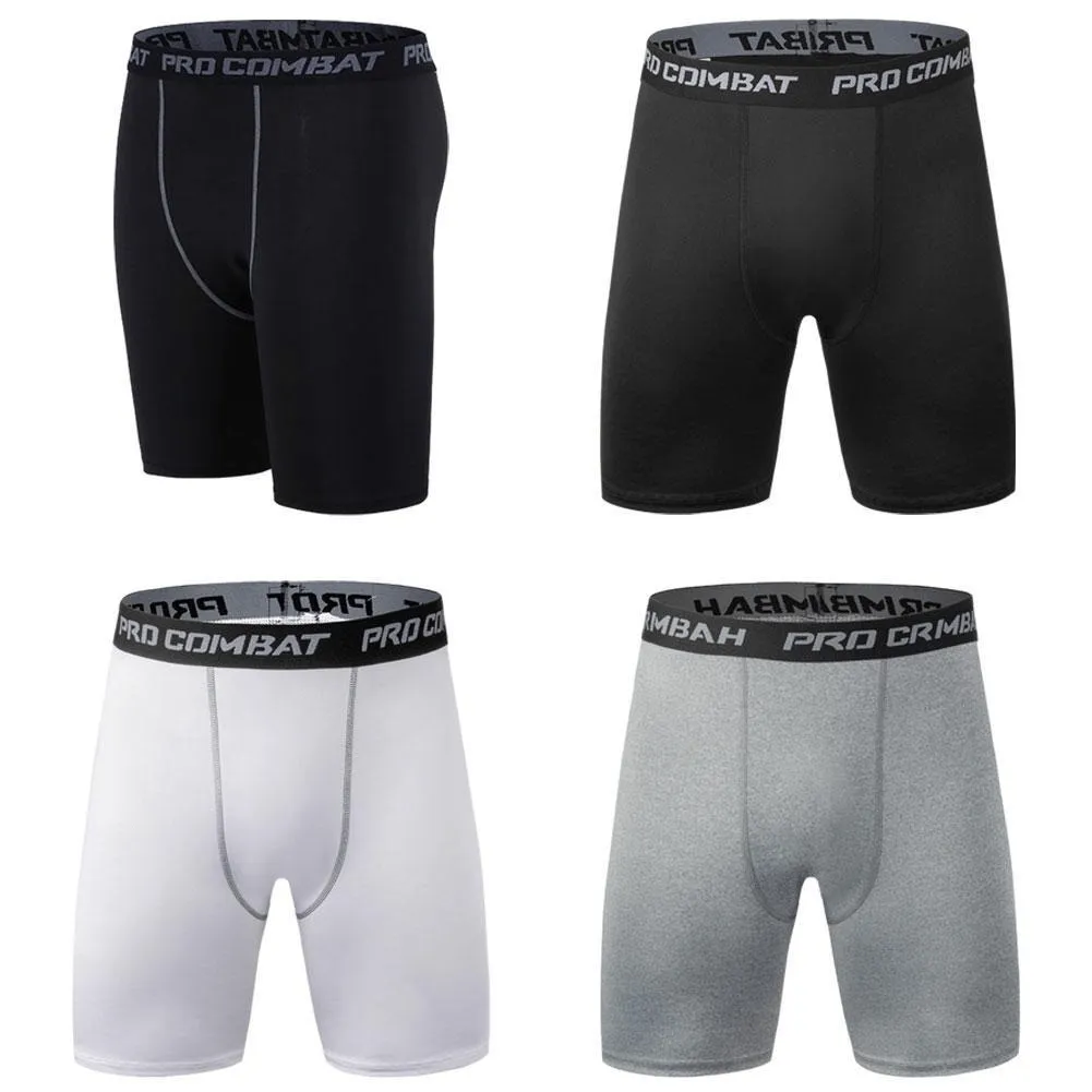 Quick-Drying Tight Elastic Compression Shorts - SF0372