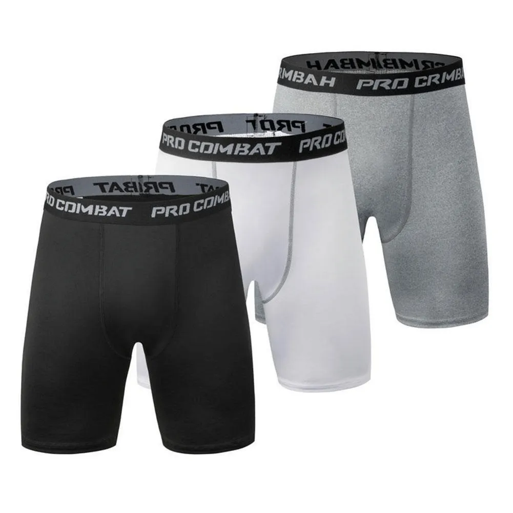 Quick-Drying Tight Elastic Compression Shorts - SF0372