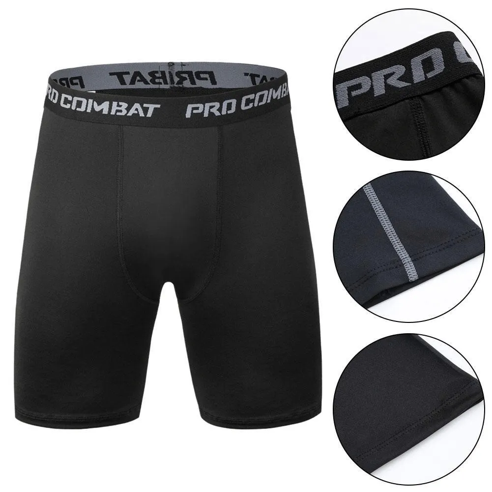 Quick-Drying Tight Elastic Compression Shorts - SF0372