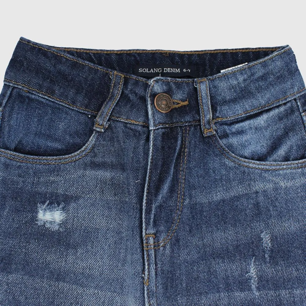 Ripped Regular-Fit Jeans