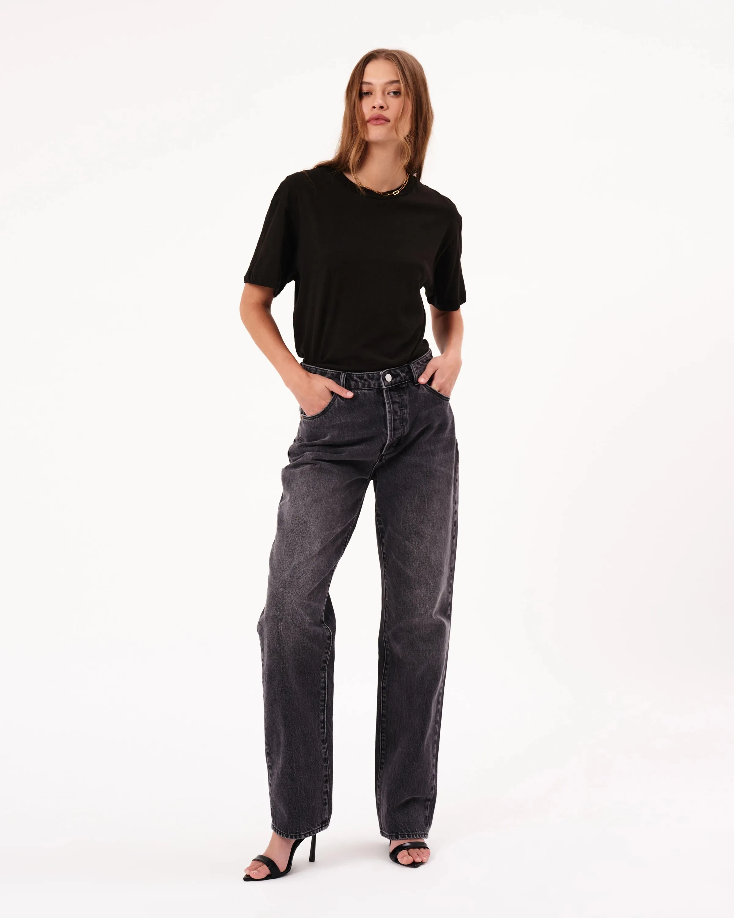 ROLLAS - 90s Relaxed - Worn Black