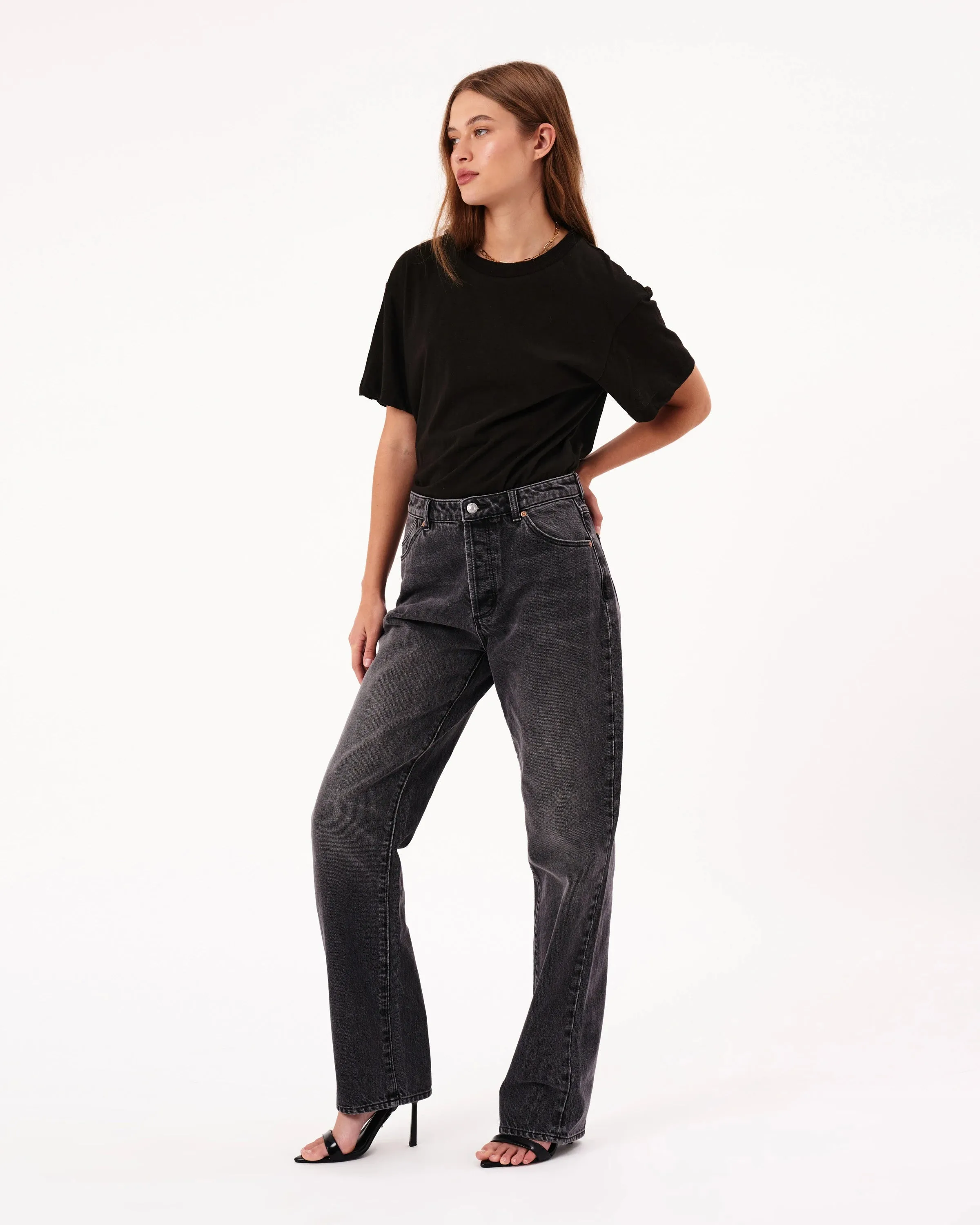 ROLLAS - 90s Relaxed - Worn Black
