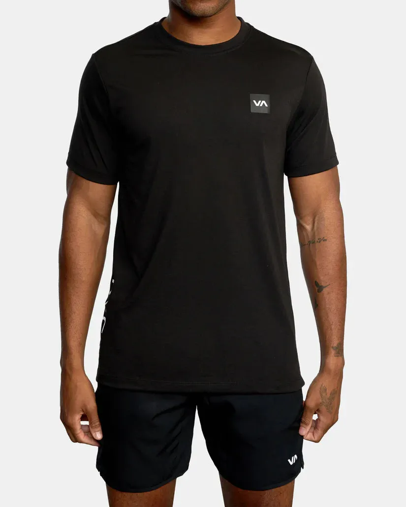 RVCA 2X TEE - BLACK