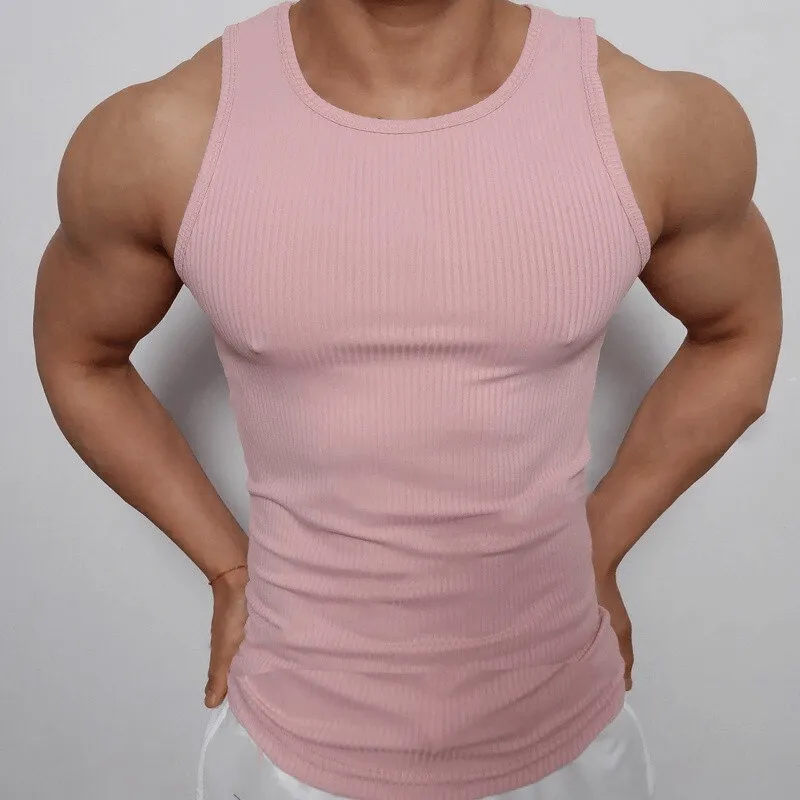 Sports Elastic Breathable Men's Tank Top for Training - SF1359