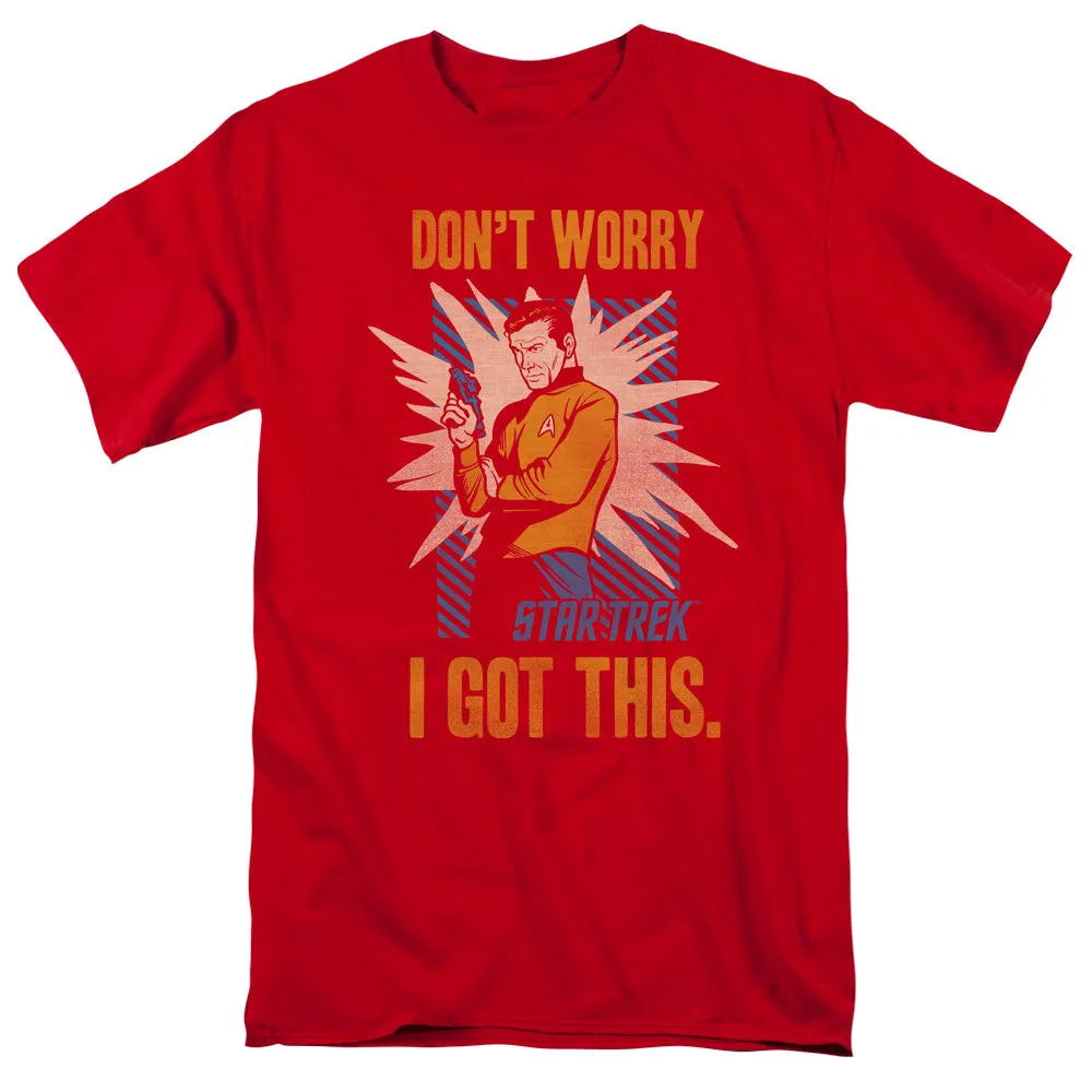 Star Trek Got This Mens T Shirt Red