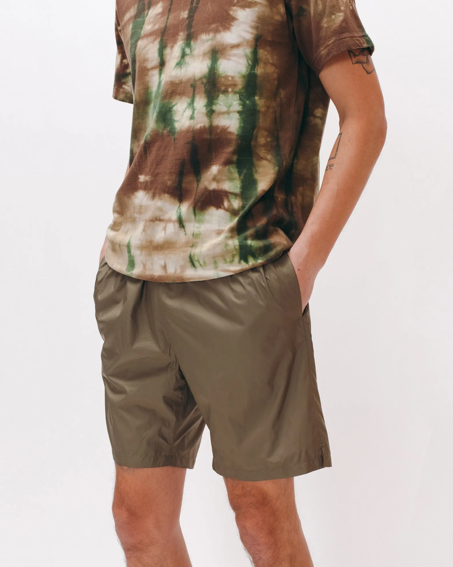 Tech Short - Olive