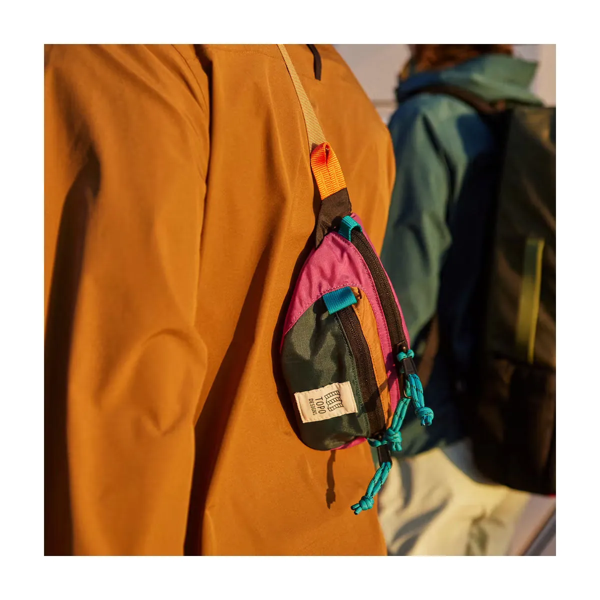 Topo Designs : Mountain Waist Pack : Mustard/Clay