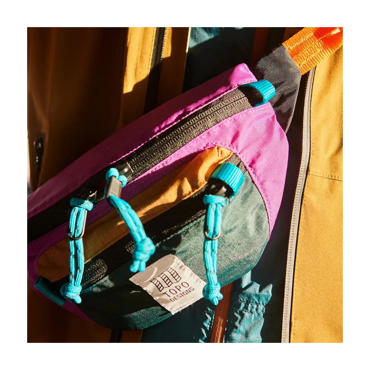 Topo Designs : Mountain Waist Pack : Mustard/Clay