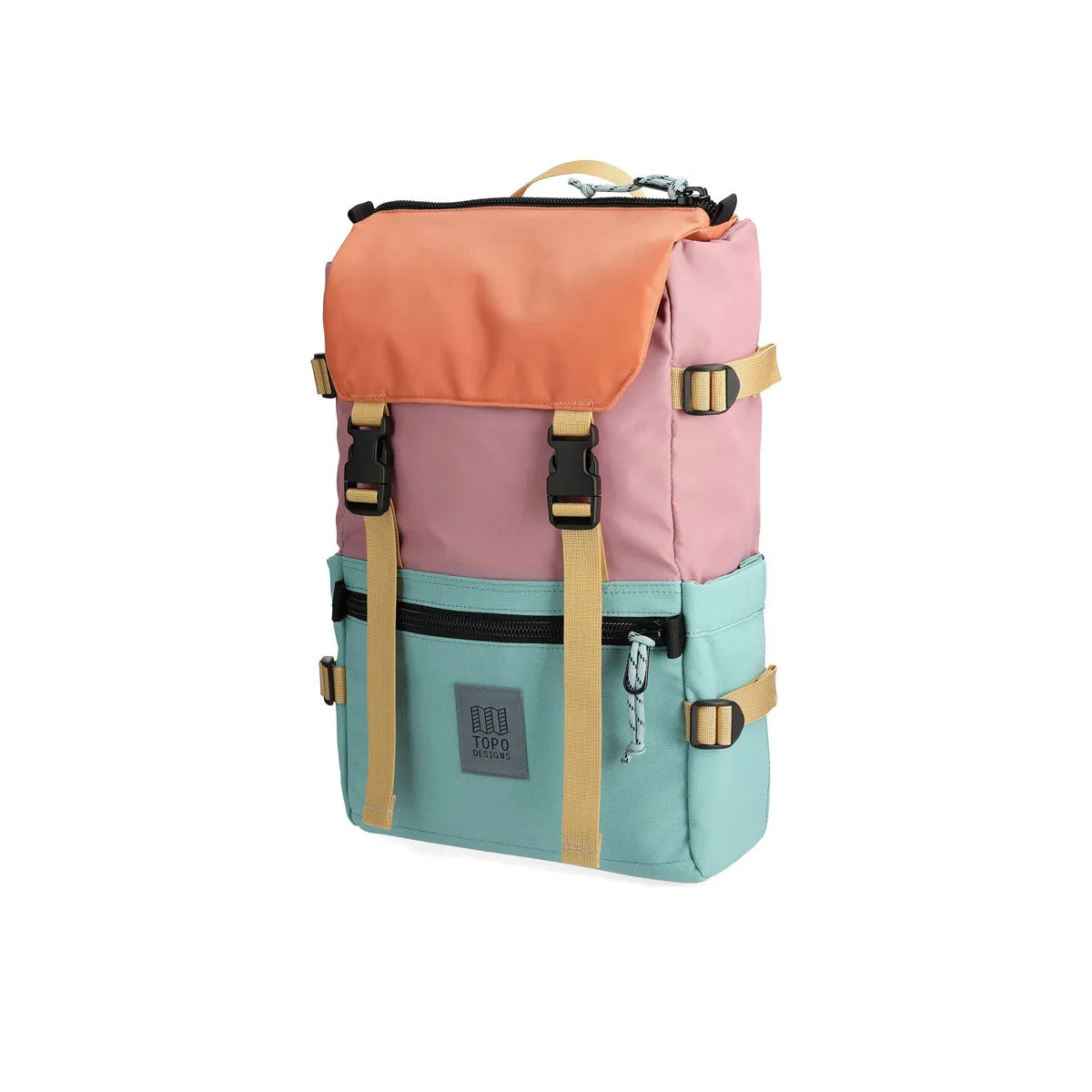 Topo Designs : Rover Pack Classic : Rose/Geode Green