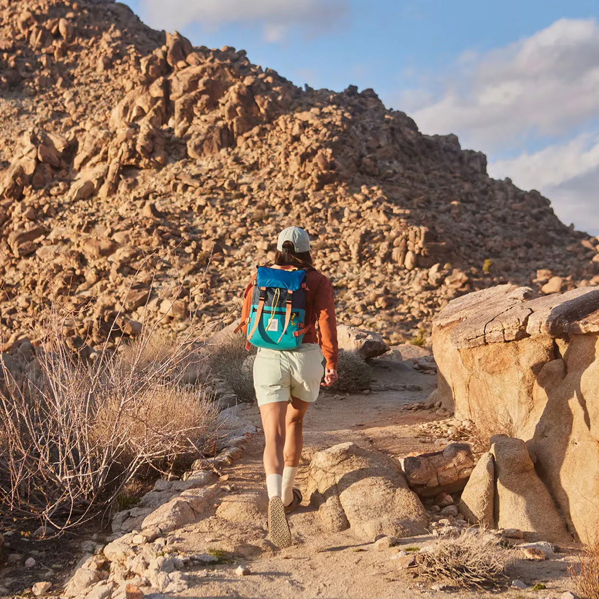 Topo Designs : Rover Pack Classic : Rose/Geode Green